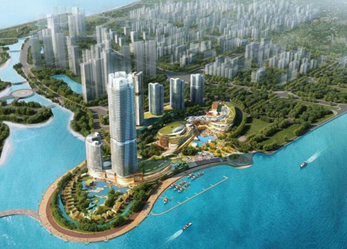 五指山檀溪户型图上的数字1