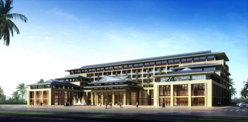 国瑞花园五指山市因是海岛上醉高山峰五指山而得名，主峰素有“海南屋脊”之称，森林植被茂盛，有着“翡翠山城”的称号。这里的环境被保护的极好，空气清新，自净能力强，空气纯净无粉尘，是避暑避寒、观光、疗养、康复、度假的胜地。
