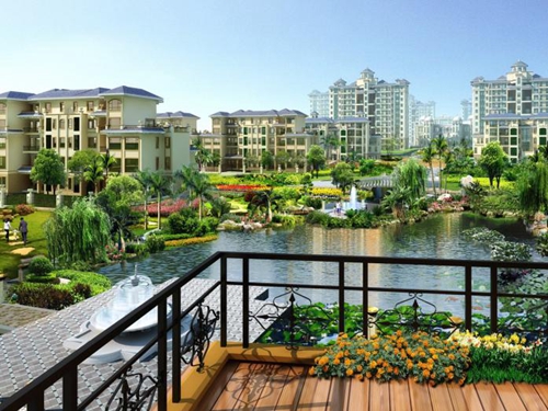 海南海建·御景山庄得房率怎么样？